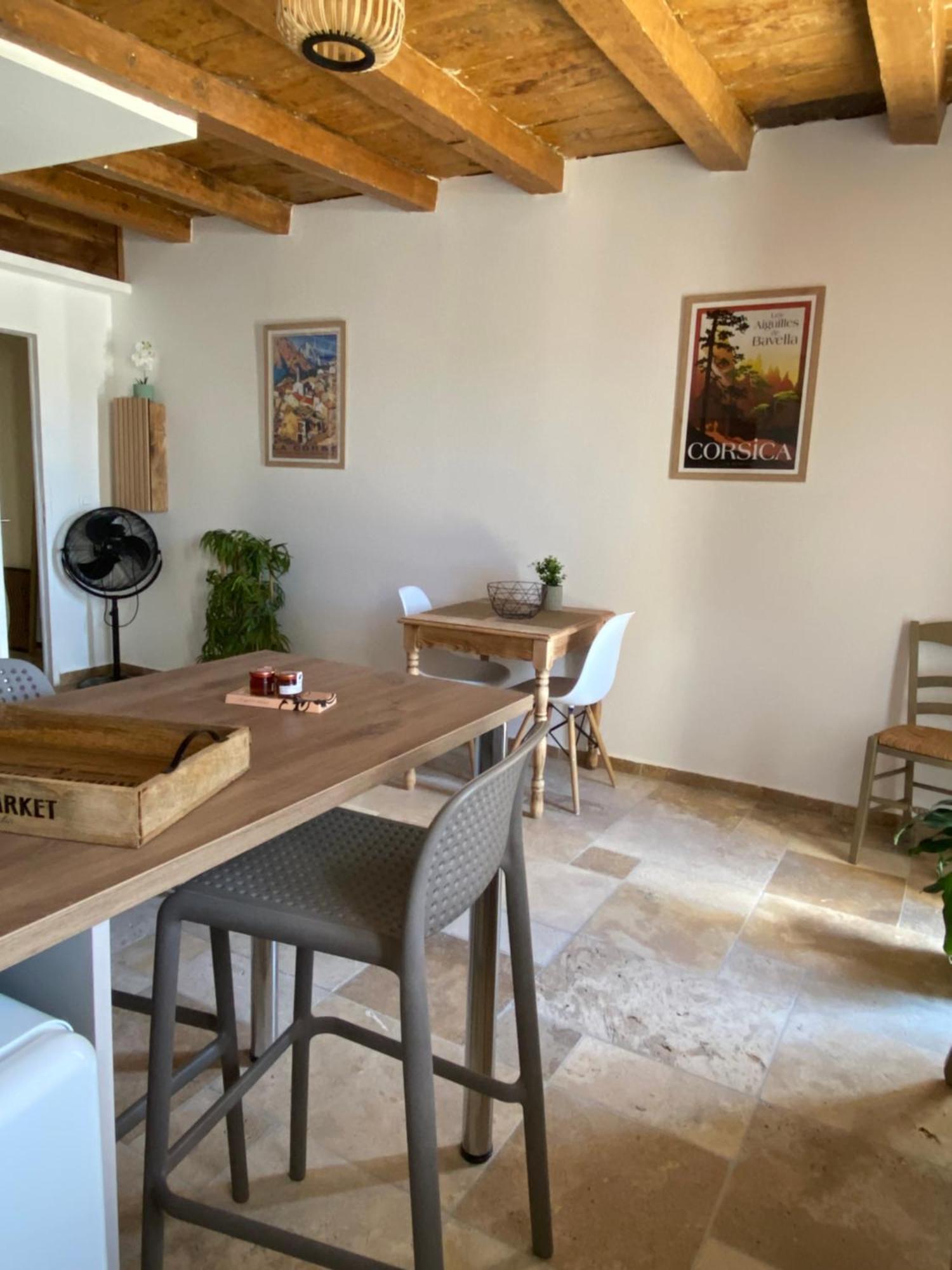 Tres Beau Studio Avec Terrasse Zonza Zewnętrze zdjęcie